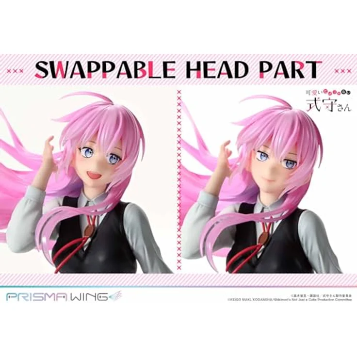Prime 1 Studio Shikimori´s Not Just A Cutie Shikimori-san Prisma Wing PVC Figur, 1/7, 22 cm, detailreiche Statue mit stabiler Base und eleganter Geschenkbox – Bild 4