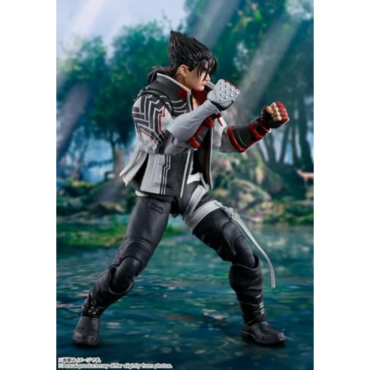 TAMASHII NATIONS S.H. Figuarts Jin Kazama Figurine, 15 cm aus Tekken 8, mit 2 optionalen Köpfen und 3 Paar Händen – Bild 5