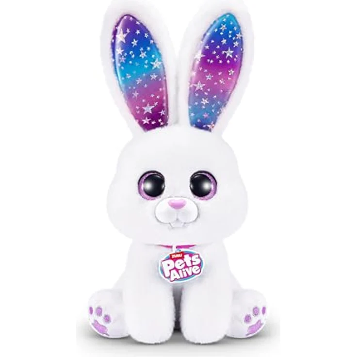 ZURU Zauberkasten Pets Alive Magic Bunnies, interaktives Zauberhase-Set in Weiß mit über 30 Zaubertricks und leuchtenden Ohren – Bild 3