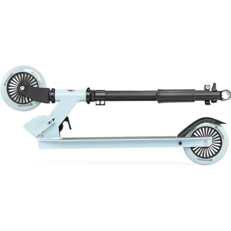 HyperMotion Zweirädriger Roller WILLY 3-8 Jahre - Höhenverstellbar, Leicht und Faltbar, Blau – Bild 5