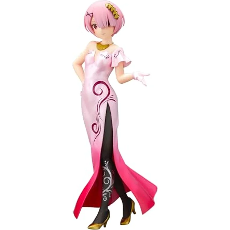 Banpresto Ram Re:Zero -Starting Life In Another World Actionfigur - Glitter&Glamours - Another Color Ver. 23 cm, Mehrfarbig, lizenziertes PVC-Produkt mit Basisständer – Bild 1