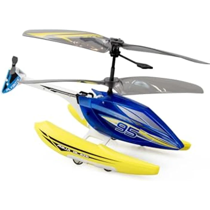 Silverlit Aqua Blaze, Ferngesteuerter Hubschrauber mit 3 Kanälen, 2,4 GHz Steuerung und präziser Geschwindigkeitsregelung – Bild 3