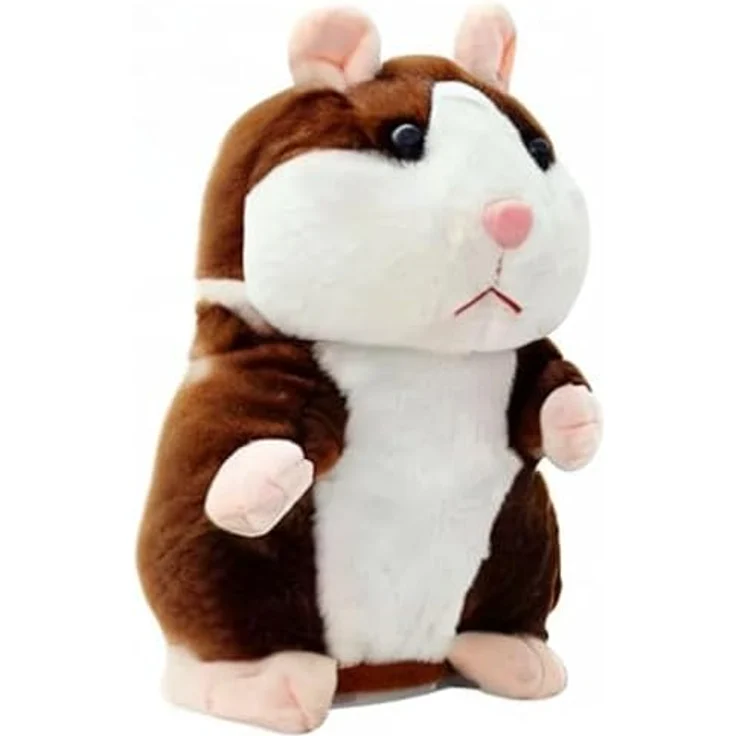 RETOO Sprechende Hamster Wiederholt Talking Plüschtier Elektronische, Lustige Kinder Stofftiere,Record Spielzeug Interaktives für Baby Kinder Kids, Early Learning, Geburtstagsgeschenk – Bild 11