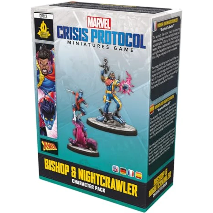 Atomic Mass Games AMGD2108 - Marvel: Crisis Protocol - Charakterpack mit Bishop und Nightcrawler, Miniaturenspiel für Sammelfiguren – Bild 3