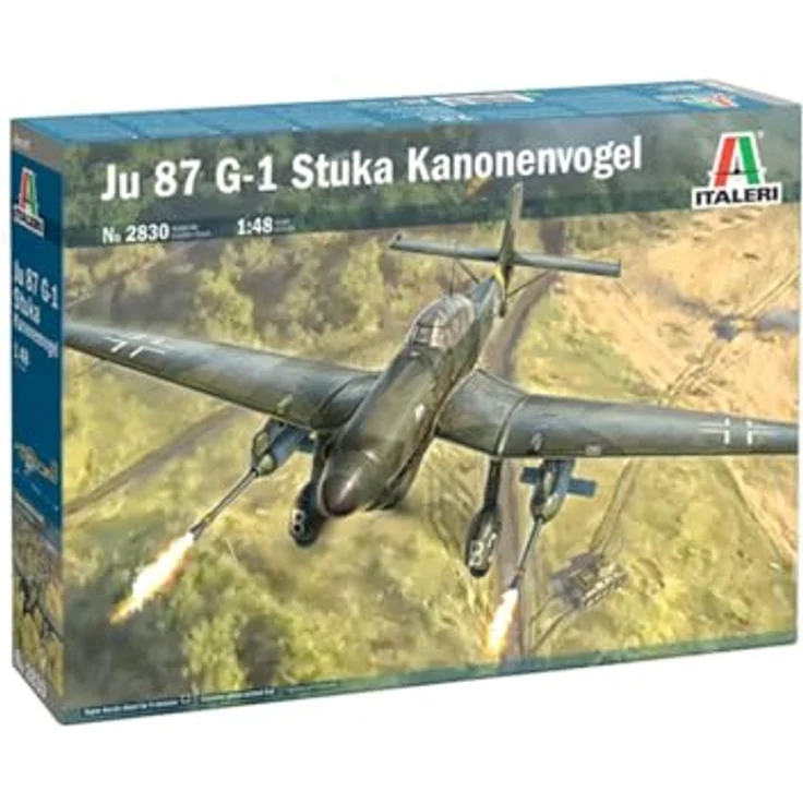 Italeri - 1/48 JUNKER JU-87 G-1 STUKA KANONENVOGEL (2/24) * – Bild 2