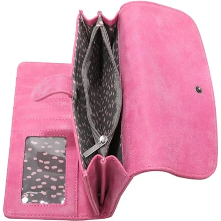 Fritzi aus Preußen Heide Geldbörse, 19,5 cm, pink, 100% Polyurethan, Kinderportemonnaie – Bild 3