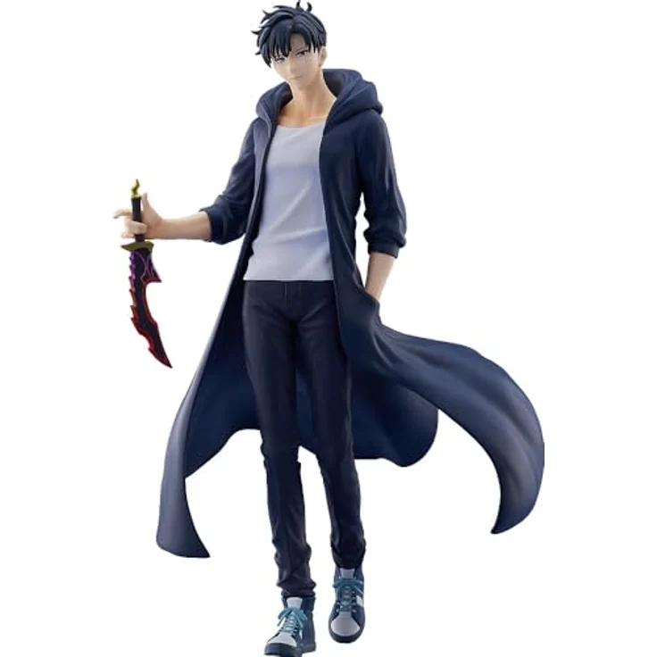 Good Smile Company Solo Leveling Pop Up Parade PVC Statue Sung Jinwoo, L Größe 24 cm, detailreiche Sammelfigur – Bild 1
