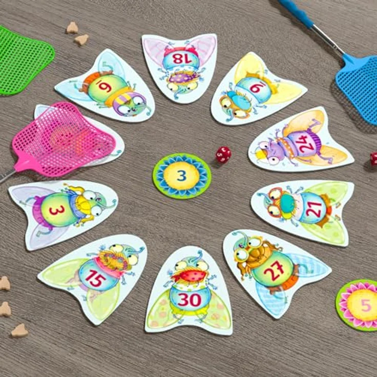 Haba 3x4 = Klatsch, Brettspiel zur Förderung des Kopfrechnens ab 8 Jahren, für 2-6 Spieler – Bild 7