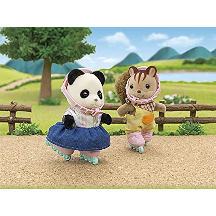 EPOCH Sylvanian Families 5652 Fahrrad und Rollschuhe Spielset mit Figur – Bild 7