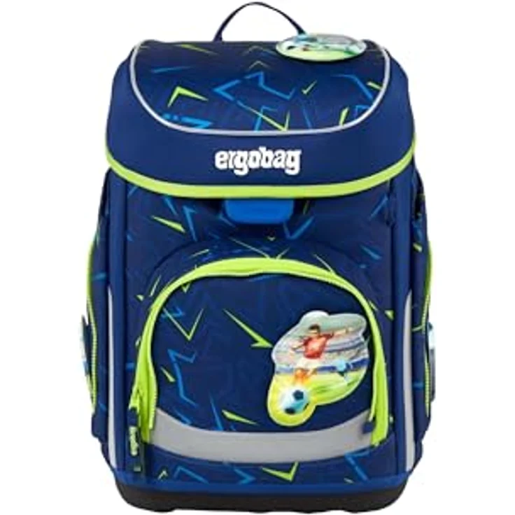 ergobag cubo Set, ergonomischer Schulranzen 5-teilig mit höhenverstellbarem Tragesystem, robust und individualisierbar, für 1. Klasse Grundschule – Bild 3