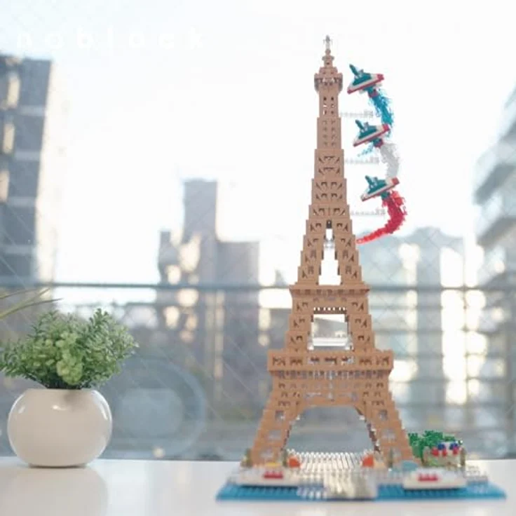 Nanoblock Advanced Paris, Banks of the Seine, Mikro-Bausteine Set mit über 2500 Teilen, für ab 12 Jahren – Bild 7