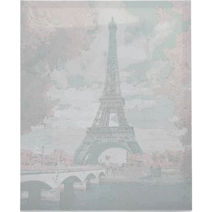 MAALEO Malen nach Zahlen DIY Leinwand 40 x 50 cm Pinsel Acrylfarbe 22785, Muster:Eiffelturm – Bild 4