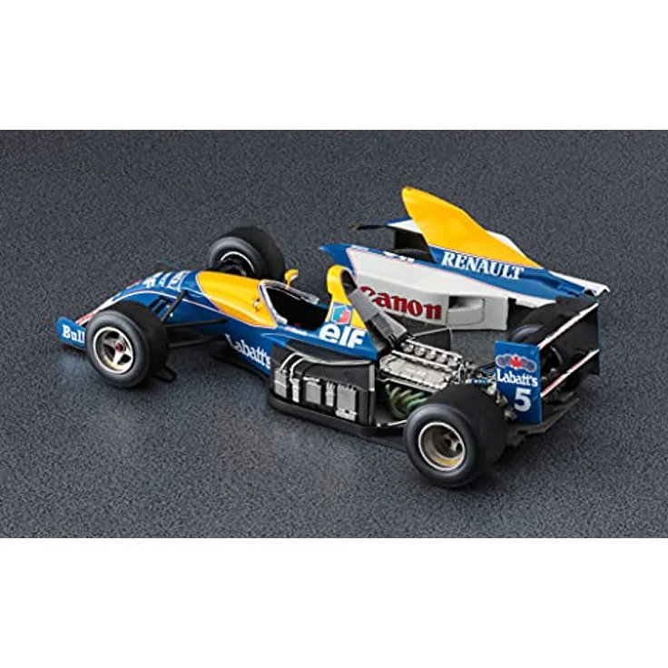 Hasegawa 1/24 Williams FW14, Plastikmodellbausatz mit Metallteilen für Modellfahrzeuge – Bild 5
