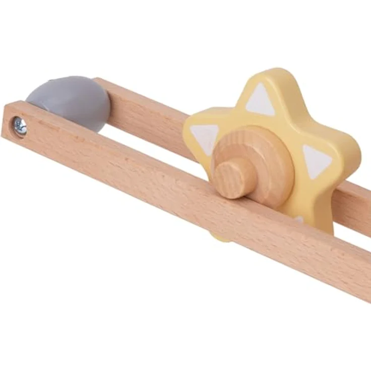 mamabrum, Große Holzkugelbahn - Rutsche mit Drehelementen, Holzkugeln, 4 Drehelementen, Holzbahn – Bild 5