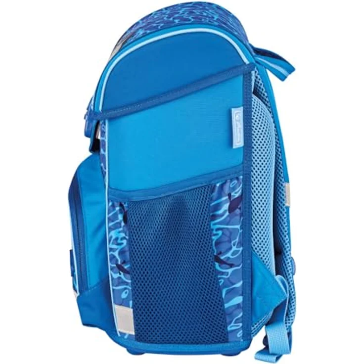 Herlitz Schulranzenset Loop Plus Blue Shark – Bild 3