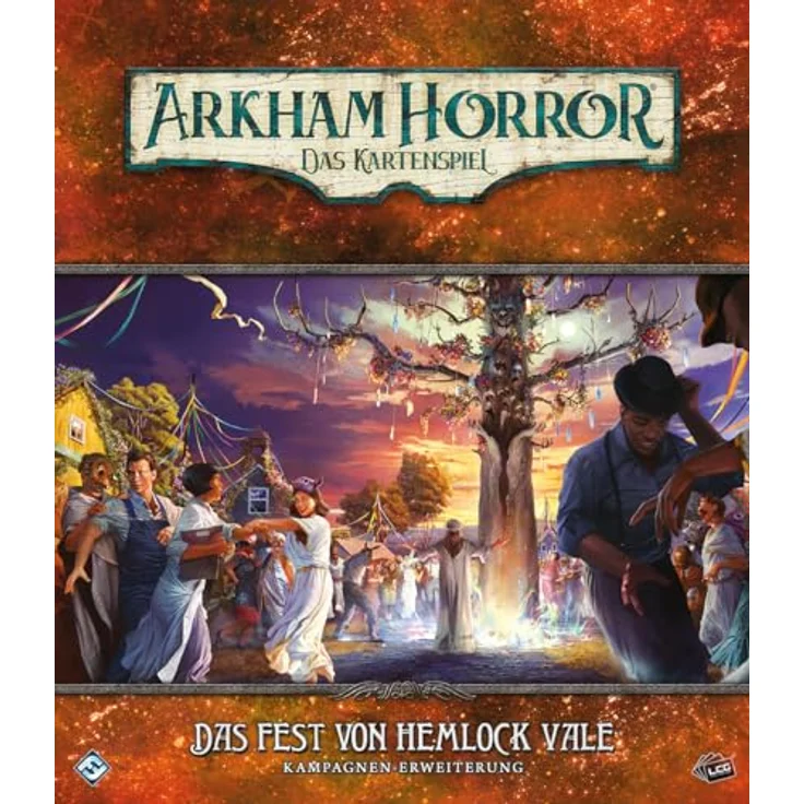 Fantasy Flight Games Arkham Horror: LCG – Das Fest von Hemlock Vale Kampagnen-Erweiterung, Expertenspiel, Kartenspiel, 1-4 Spieler, Deutsch – Bild 2