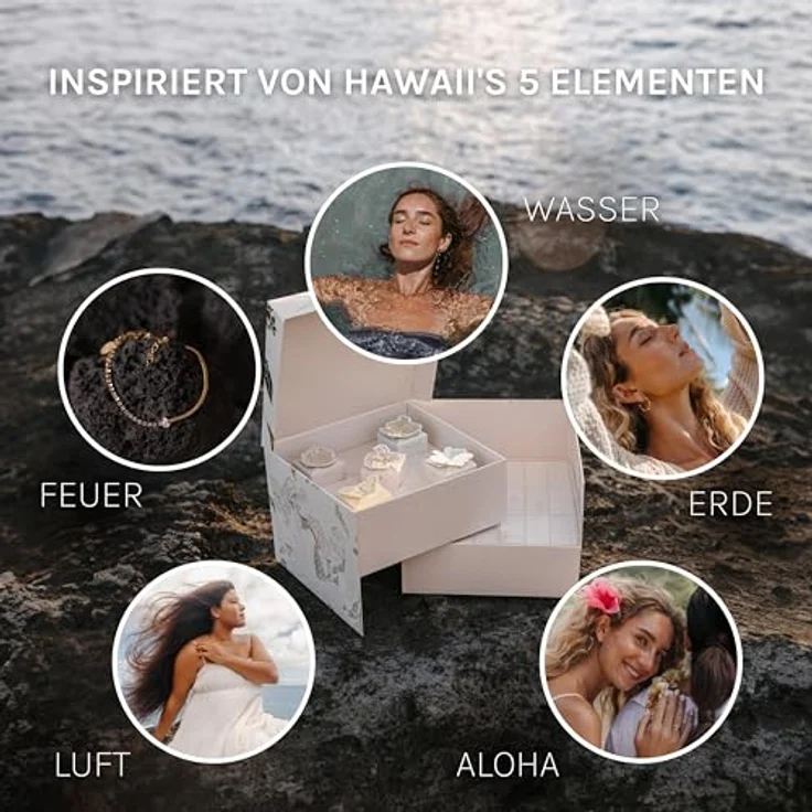 Purelei® Schmuck Adventskalender (Gold), 25 exklusive Schmuckstücke, wiederverwendbar, Geschenk für Frauen – Bild 3