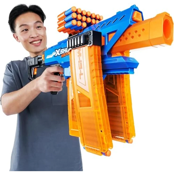 Zuru Insanity Motorized Clip Blaster, voll motorisiert mit 4 Clips und Reichweite bis 27 m – Bild 6