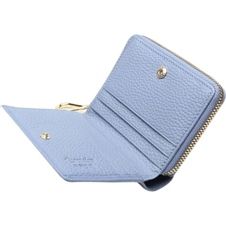 Esquire Alexandria Geldbörse, RFID Schutz, 100% Leder, 10.5 cm, blau – Bild 3