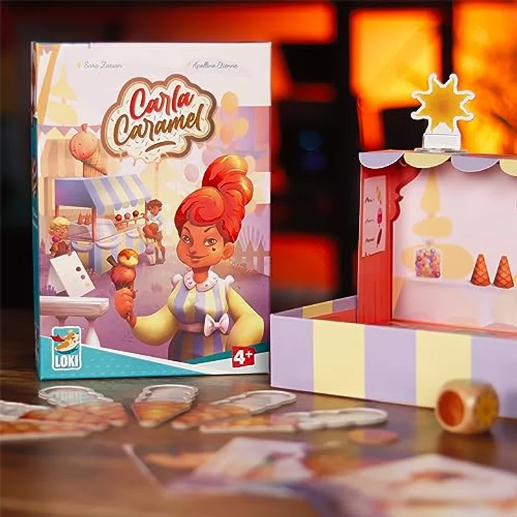 LOKI Carla Caramel Kinderspiel, Kooperatives Brettspiel für 1 bis 6 Spieler, Nominiert – Bild 5