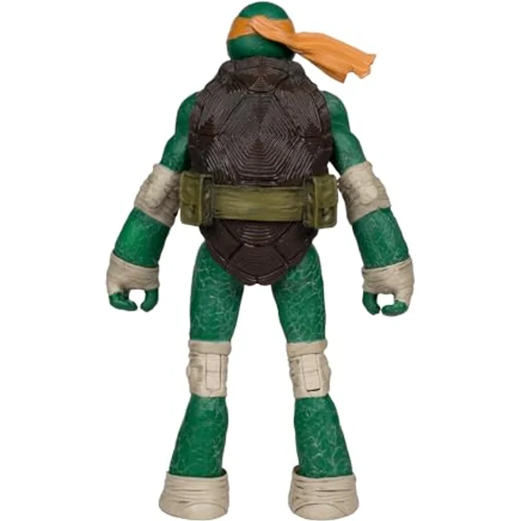 McFarlane Teenage Mutant Ninja Turtles Page Punchers Action Figure Michelangelo, 13 cm, mit Nunchucks und exklusivem Comic – Bild 4
