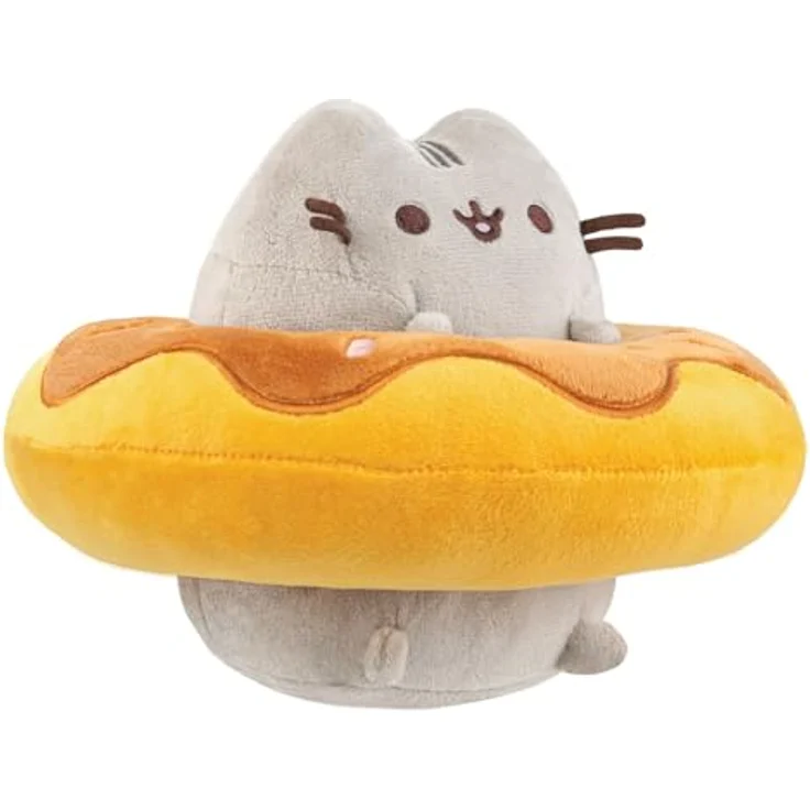 PUSHEEN Pusheen in a Chocolate Donut 18 cm, Plüschtier – Bild 3