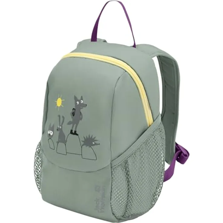 Jack Wolfskin Sprout Kinderrucksack, 25.5 cm, grün, 100% Polyester, 20 x 15.5 x 25.5 cm