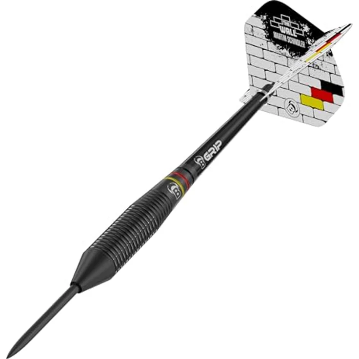 BULL'S Martin Schindler Steel Dart, 23g, schwarz – Bild 2