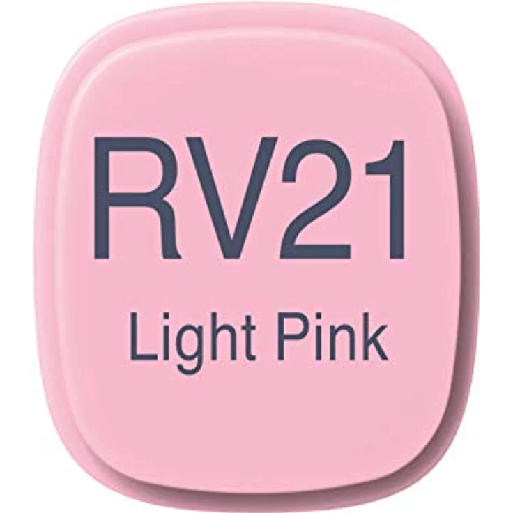 Copic Classic Marker Typ RV - 21, Light Pink, professioneller Layoutmarker mit dualem Spitzensystem, schnelltrocknender Tinte – Bild 3