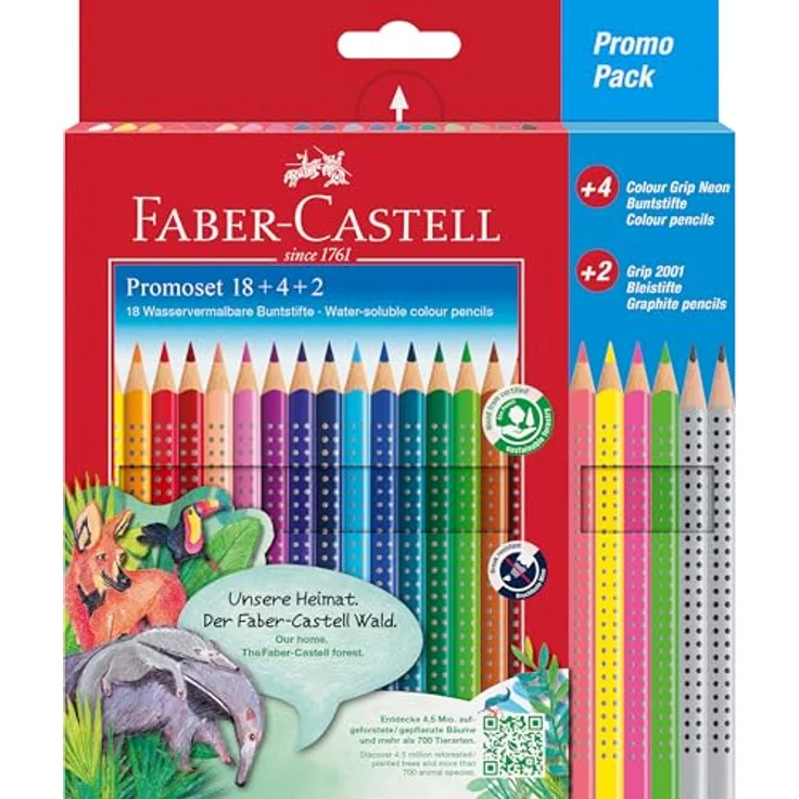 Faber-Castell - Promoset 18+4+2 - Colour Grip – Bild 2