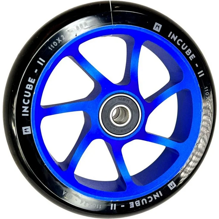 Ethic DTC Incube II Stunt-Scooter Rolle 110mm Blau, Aluminium 6061, Leichtgewichtig & Stabil