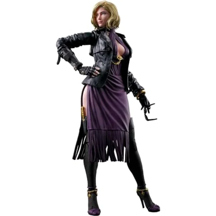 TAMASHII NATIONS Tekken 8 S.H. Figuarts Actionfigur Nina Williams, 15 cm, mit austauschbarem Zubehör und detailliertem Kostümdesign – Bild 1