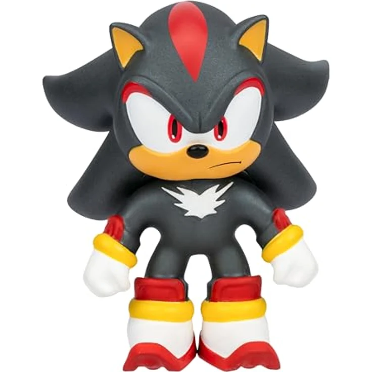 Moose Heroes of Goo Jit Zu Sonic the Hedgehog Chaos Emerald SHADOW Stretchy Hero, 10,1 cm groß, dehnbar mit Chaos-Edelstein – Bild 3