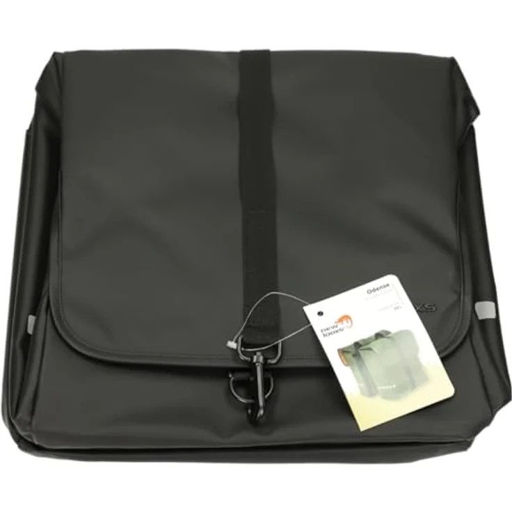 New Looxs Odense Double Dubbele Fietstas, Black, 39 Liter – Bild 2