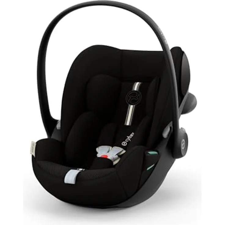 Cybex Cloud G3 i-Size Plus Babyschale, sicherer Transport für 0-13 kg, Moon Black – Bild 1