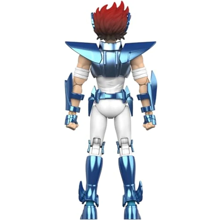 Blokees 75005, Sammelfigur Saint Seiya Champion Class 04 Pegasus Seiya, 14 cm Höhe, 40 Gelenkpunkte, austauschbare Gesichtsskulpturen und Hände, inklusive Pegasus Meteor Fist Effektteile, werkzeugfreies Zusammenbauen – Bild 5