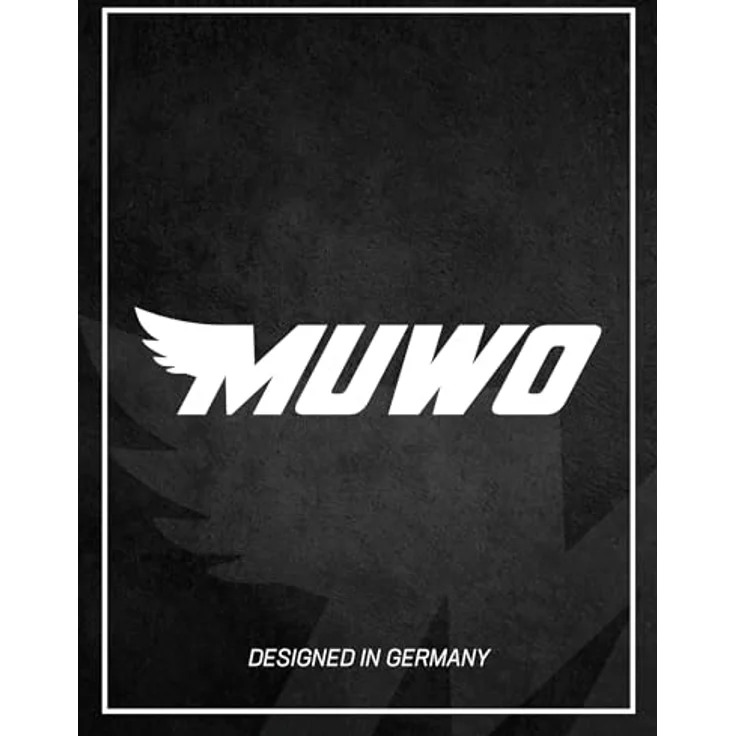 MUWO Halfpipe Stunt Scooter - Robuster Tretroller für Action und Tricks mit Rutschfester Trittfläche, Flexibler Rückradbremse und 360° Lenkung (Schwarz) – Bild 4