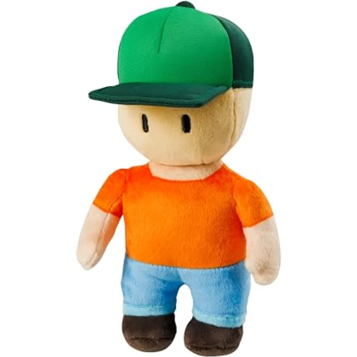 Bandai Stumble Guys – Mr Stumble – Plüschtier 30 cm bunt – Offizielles Videospiel-Maskottchen zum Sammeln für Kinder ab 2 Jahren – PMS7008A – Bild 1