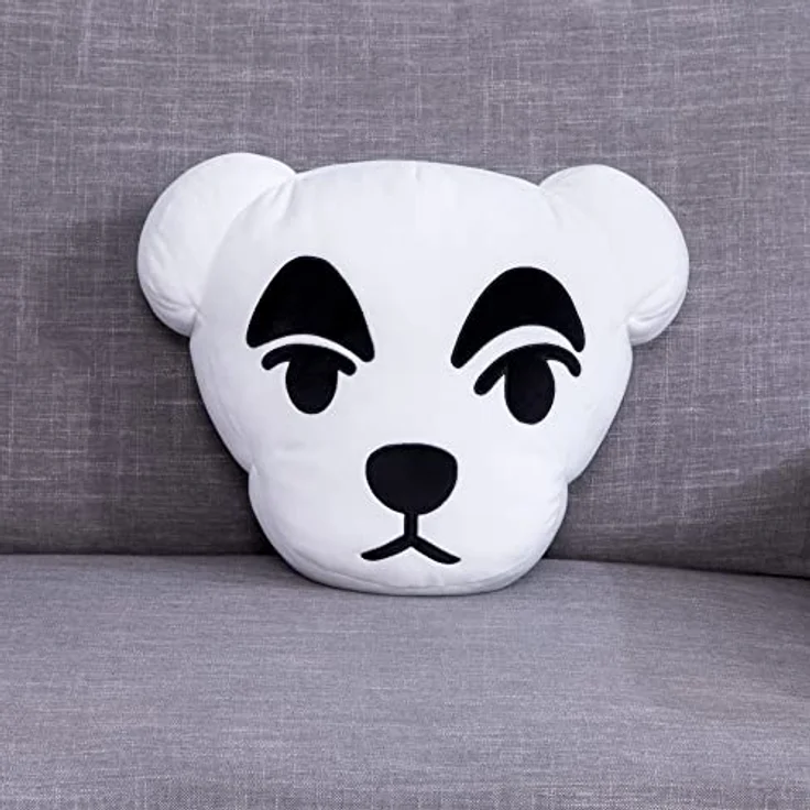 Club Mocchi Mocchi Animal Crossing KK Slider Mega Plüschtier 40cm, Nintendo Plüschtiere, Schlafzimmerzubehör für Kinder, Dekokissen, Super Mario Stofftier für Jungen und Mädchen, geeignet ab 3 Jahren – Bild 3