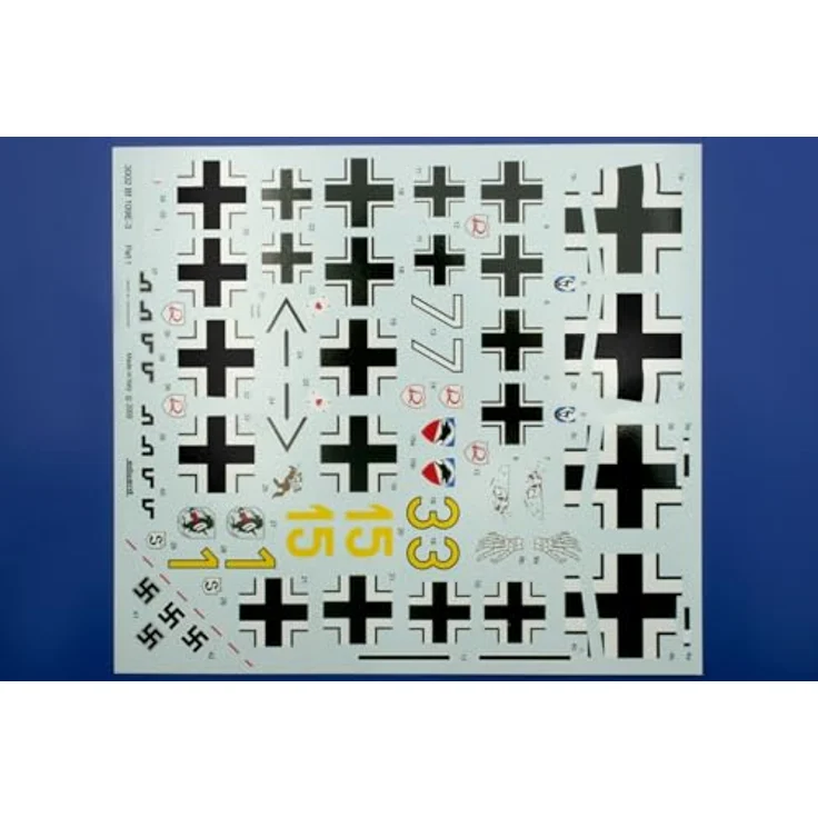 Eduard Bf 109E-3 Profipack, detailliertes Modellflugzeug-Kit für Jungen, Kunststoffbausatz – Bild 4