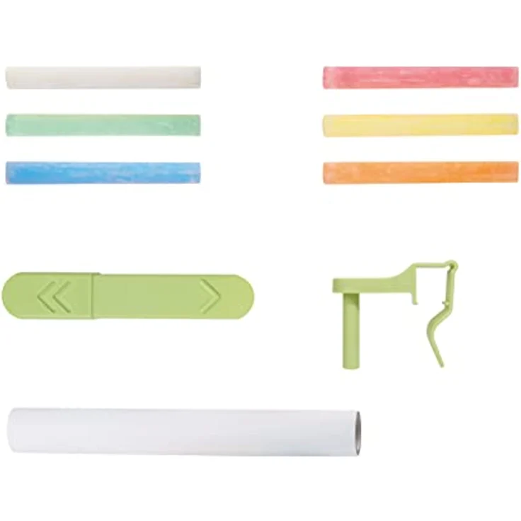 Hape Standtafel Multifunktions-Staffelei aus Bambus, höhenverstellbar, beidseitig nutzbar, mit Tafel, Whiteboard und Papierrolle – Bild 3