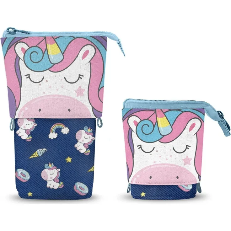 Karactermania Federmäppchen Oh My Pop! Cute Federmäppchen, Sweety Dark Blue mit Film-/Serienoptik