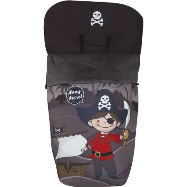 Babyline Kinderwagenfußsack Piratenschiff