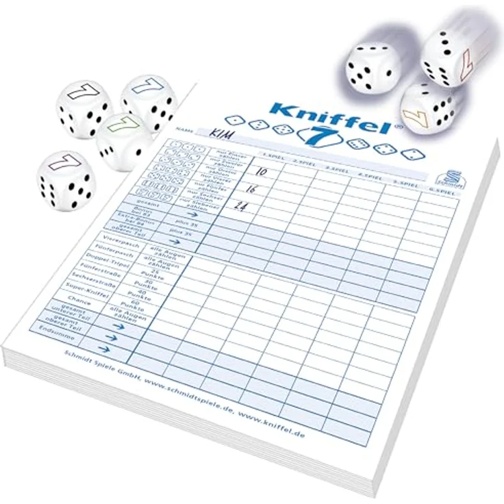 Schmidt Spiele 49436 Kniffel 7, Würfelspiel – Bild 4