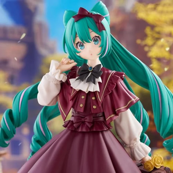 Universal Textiles Hatsune Miku Trio-Try-iT PVC-Statue, 19 cm, nostalgisches Retro-Outfit, exklusiv in Europa – Bild 2