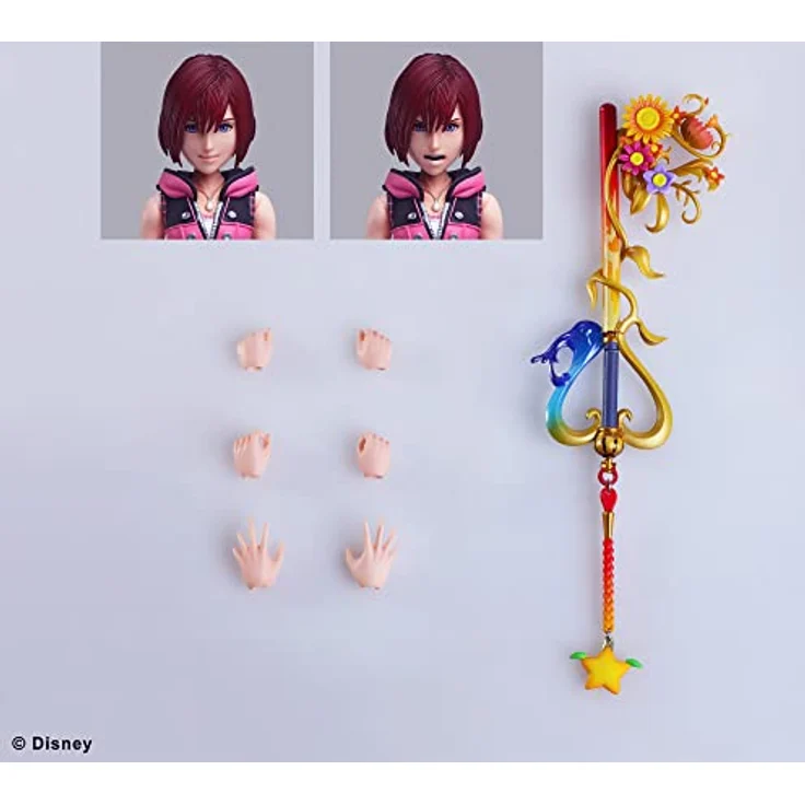 SQUARE ENIX Kingdom Hearts III - Play Arts Kai Figur - Kairi - 20cm - limitierte Auflage, Sammelfigur – Bild 2