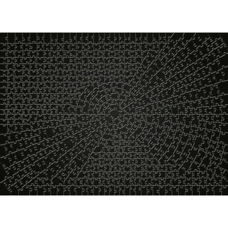 Ravensburger Puzzle 12000054 - Krypt Puzzle Schwarz - 736 Teile für Erwachsene ab 14 Jahren, schweres Einfarbiges Puzzle – Bild 2