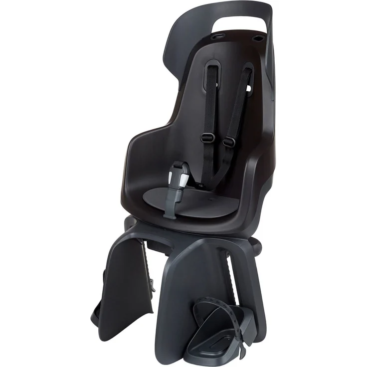 Bobike Fahrradkindersitz GO Maxi RS für Hinten Gepäckträgerbefestigung 75101159 Schlaffunktion, Sicherheitsreflektor, Liegefunktion, 20° verstellbare Rückenlehne, Niederländisches Design