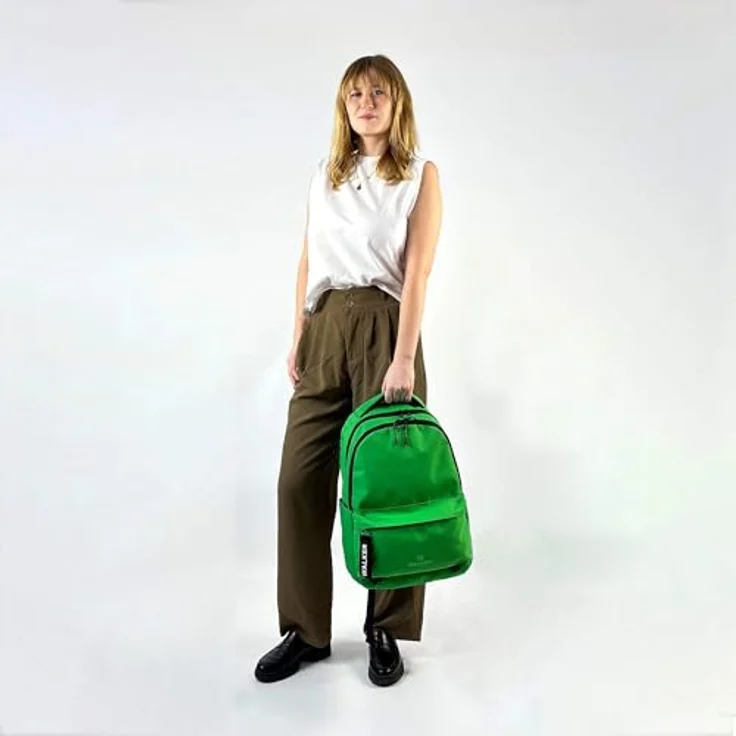 Walker by Schneiders Schulranzen Rucksack Classic Alpha - flame, 32 Liter Volumen, ergonomische Schulterriemen, gepolstertes Laptopfach für 15 Zoll Geräte – Bild 7