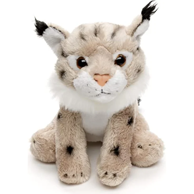 Uni-Toys - Luchs Plushie - 13 cm (Länge) - Plüsch-Katze - Plüschtier, Kuscheltier – Bild 2